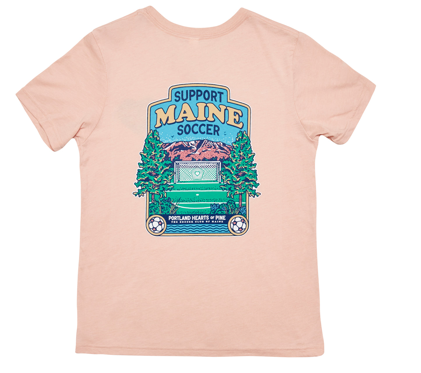 Support Maine Soccer T-Shirt (Youth)