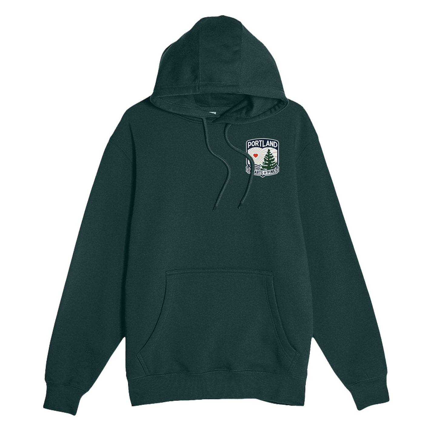 Hearts Crest Hoodie