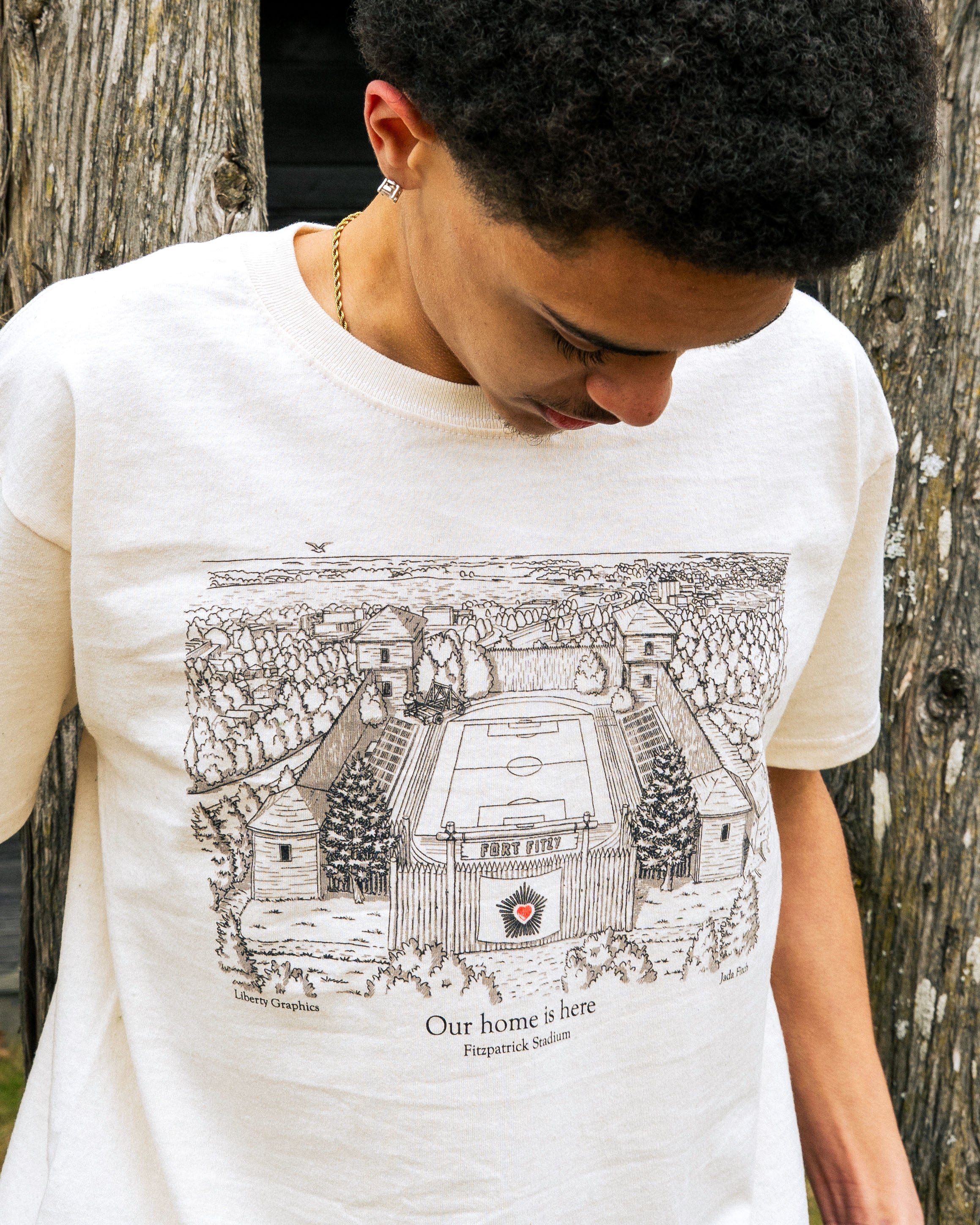 Liberty Graphics Fort Fitzy Short Sleeve T-Shirt – Hearts of Pine SC