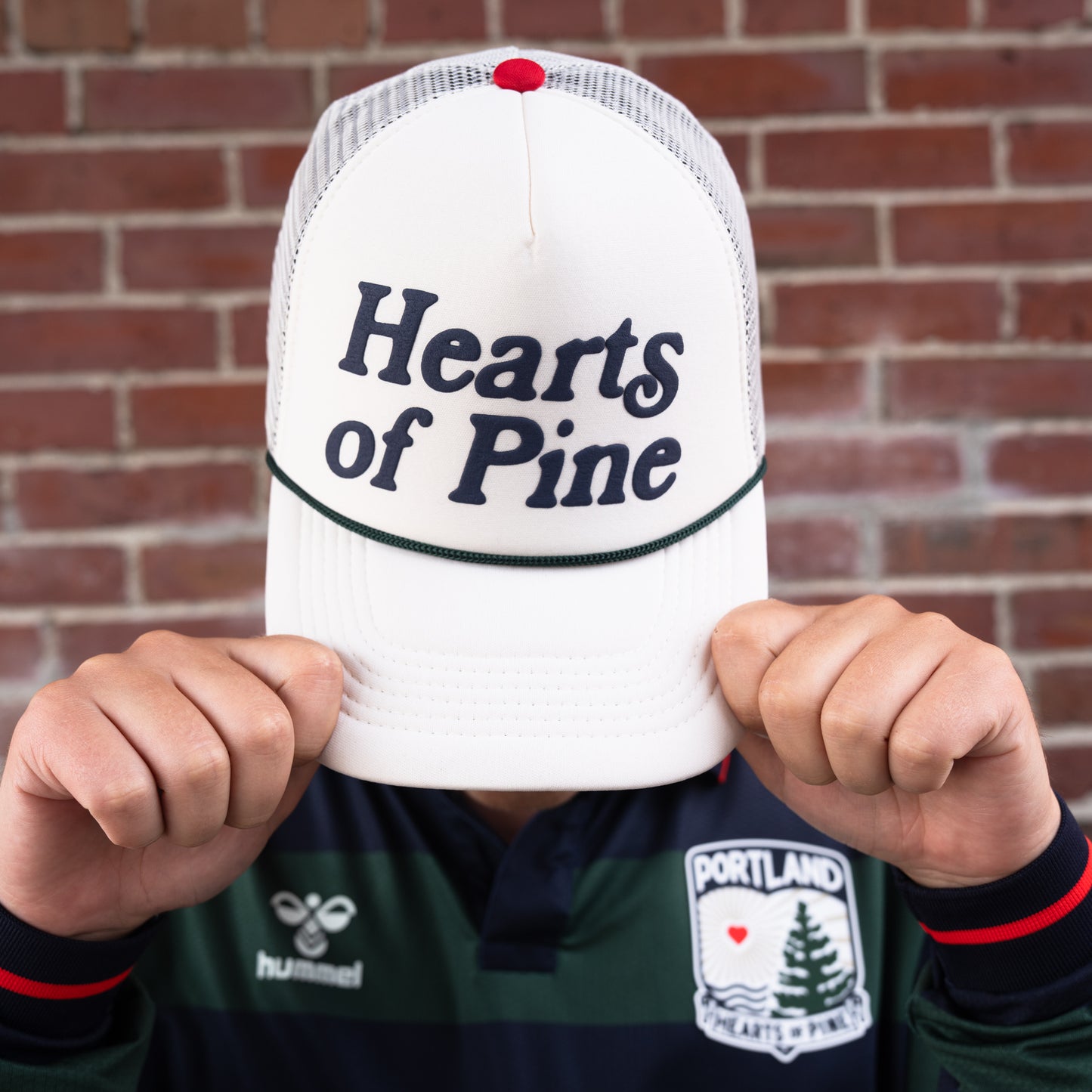 Hearts of Pine Foam Dome Trucker Hat