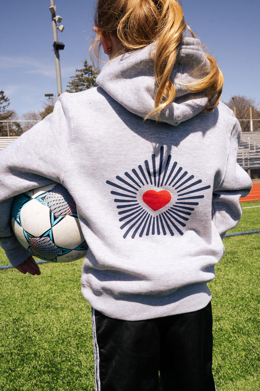 Hearts Crest Hoodie (Youth)