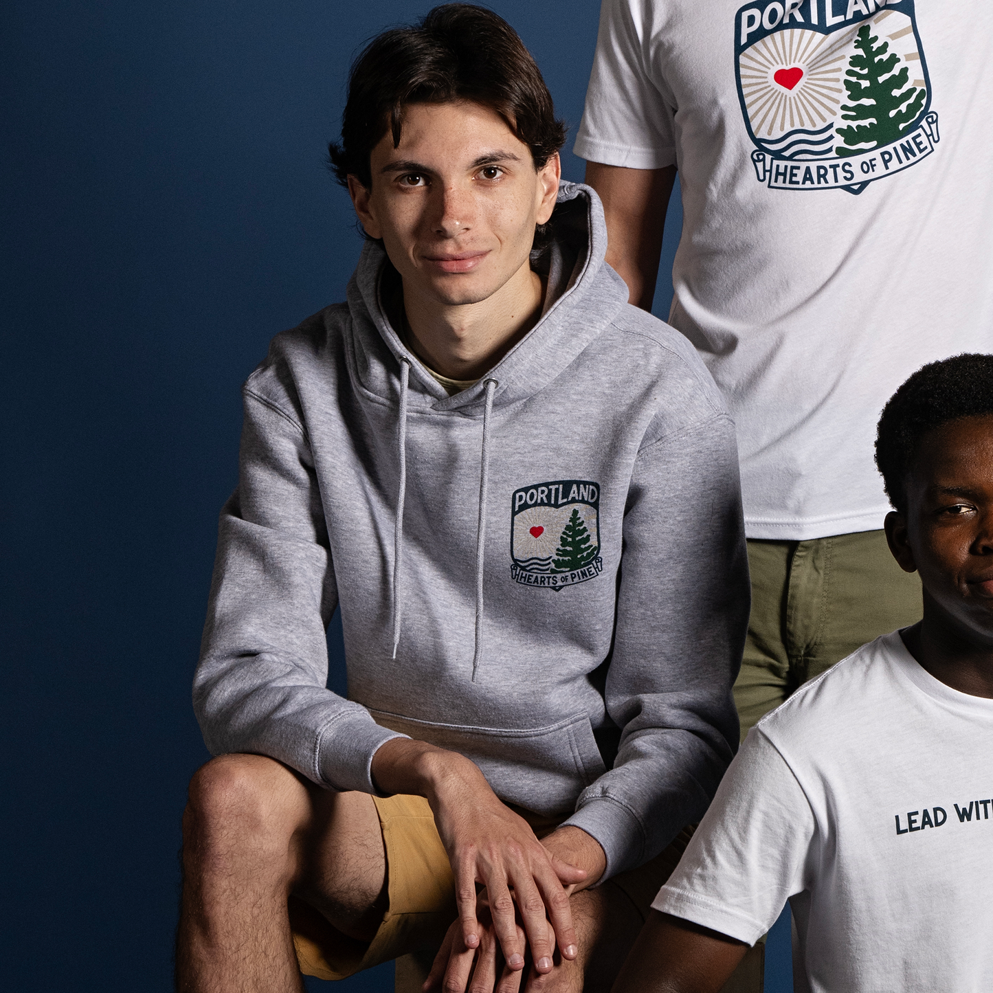 Hearts Crest Hoodie