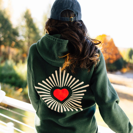 Hearts Crest Hoodie