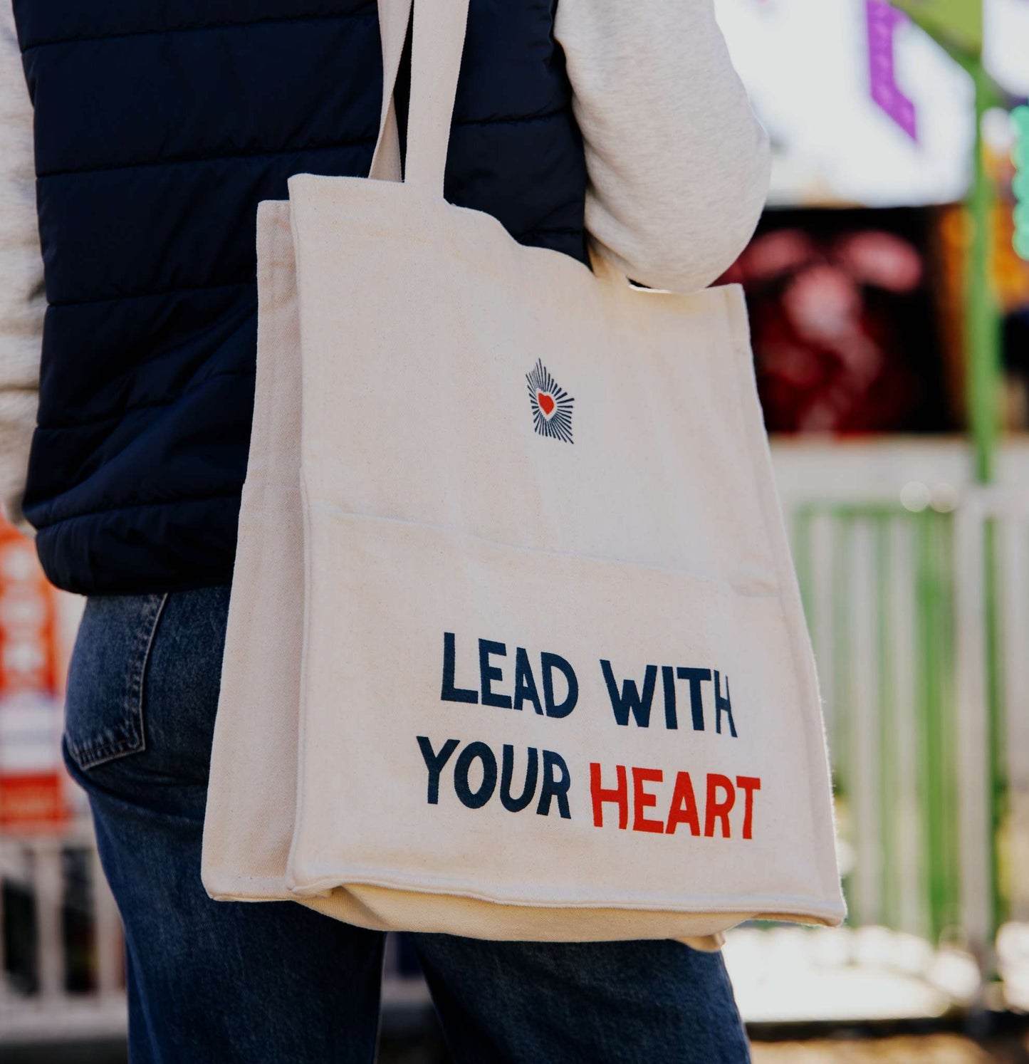 Lead With Your Heart Tote