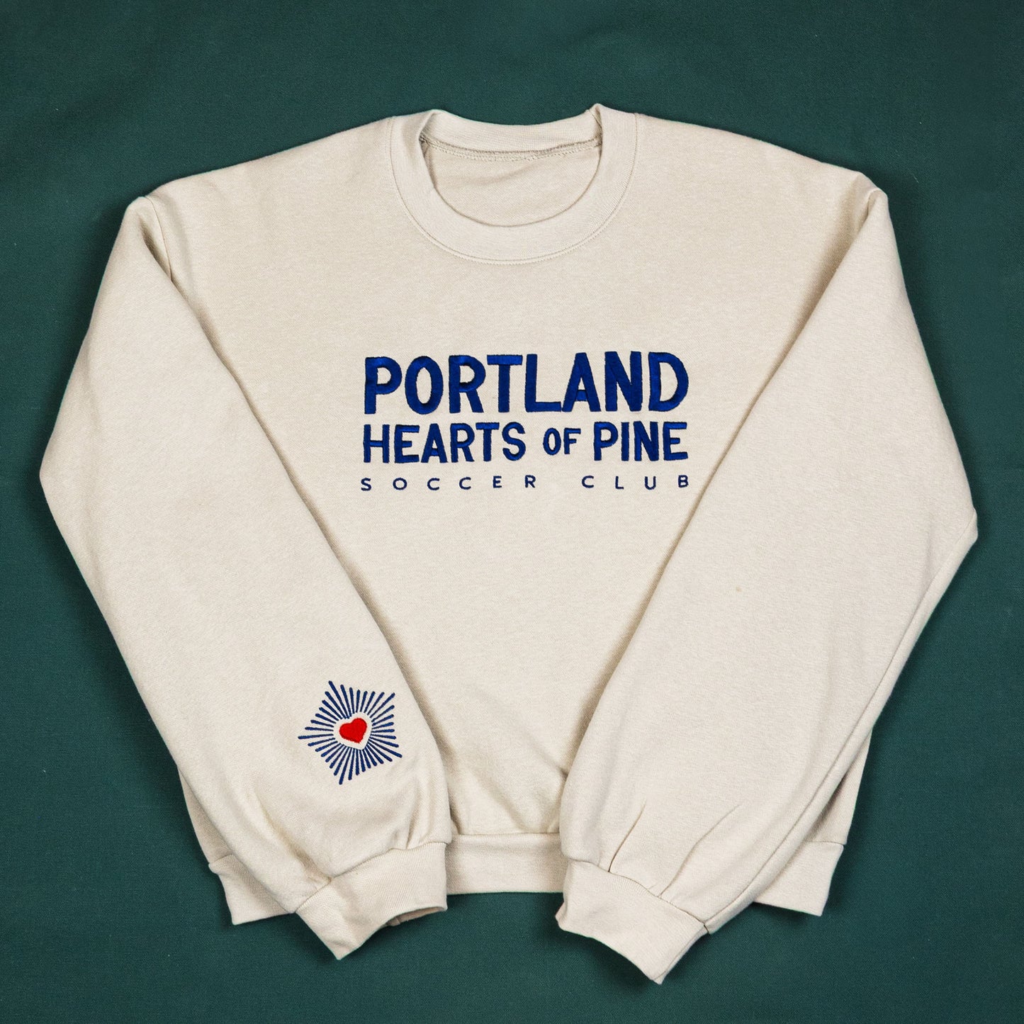 Portland Embroidered Crewneck