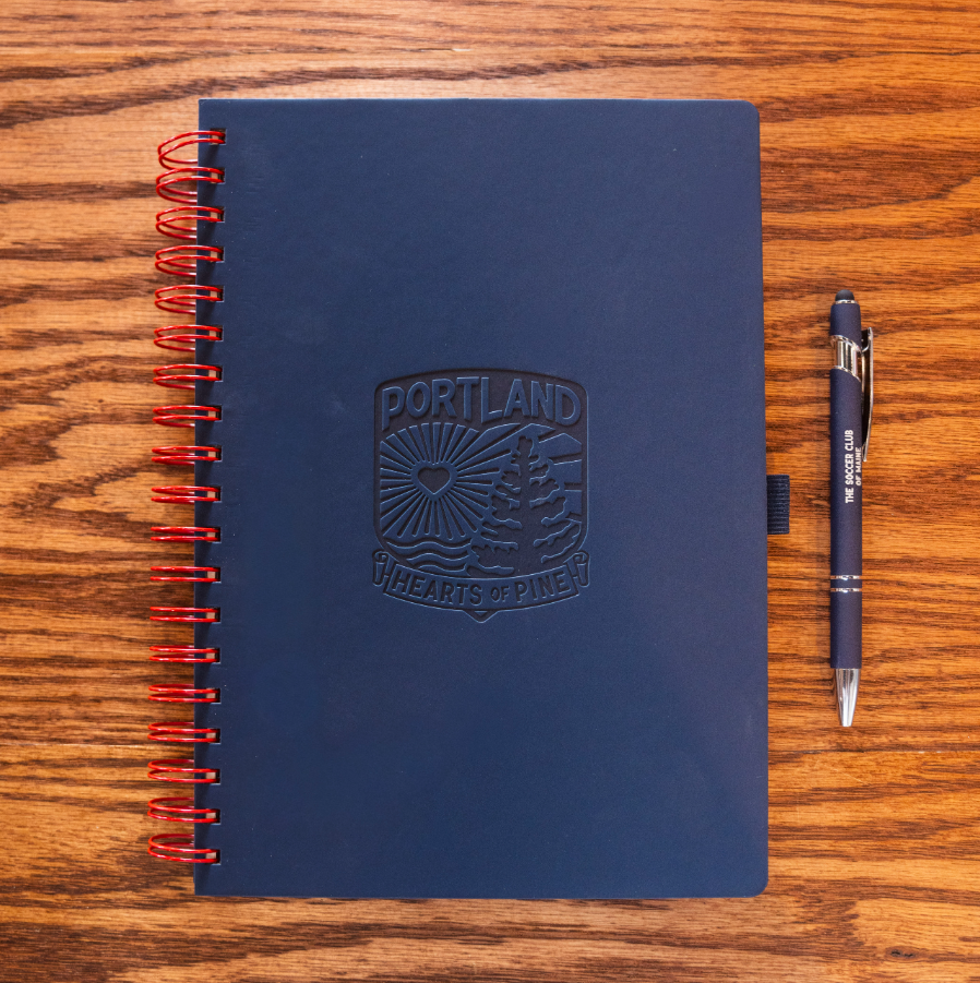 Portland Hearts of Pine Notebook + Pen