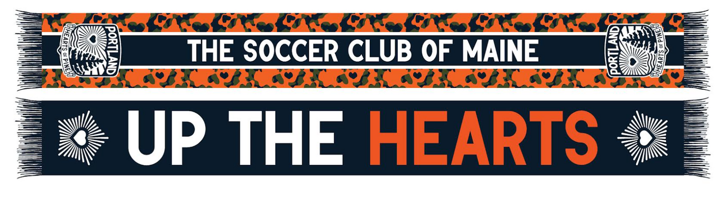 Blaze Up The Hearts Scarf