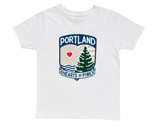 Hearts Crest T-Shirt (Youth)