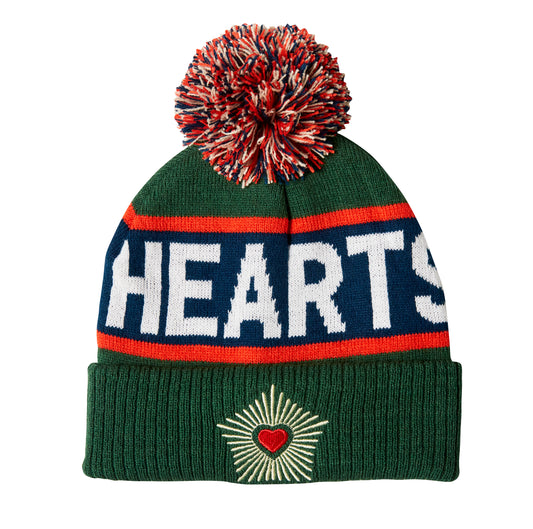 Dirigo Heart Pom-Pom Beanie