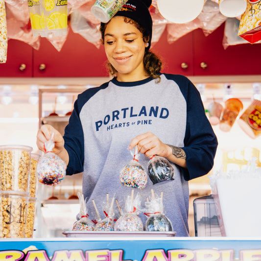 Raglan Portland Hearts of Pine T-Shirt