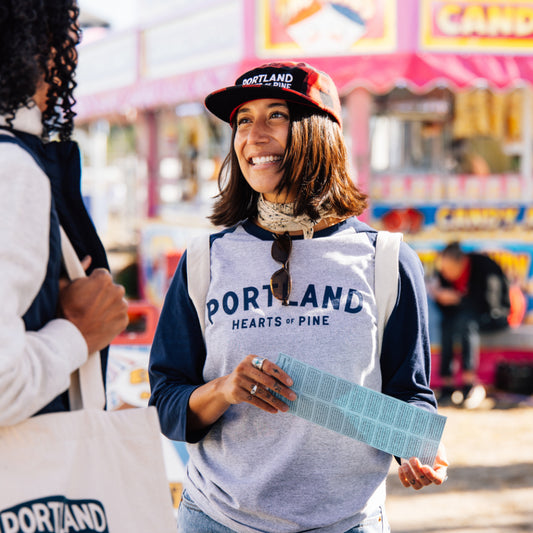 Raglan Portland Hearts of Pine T-Shirt