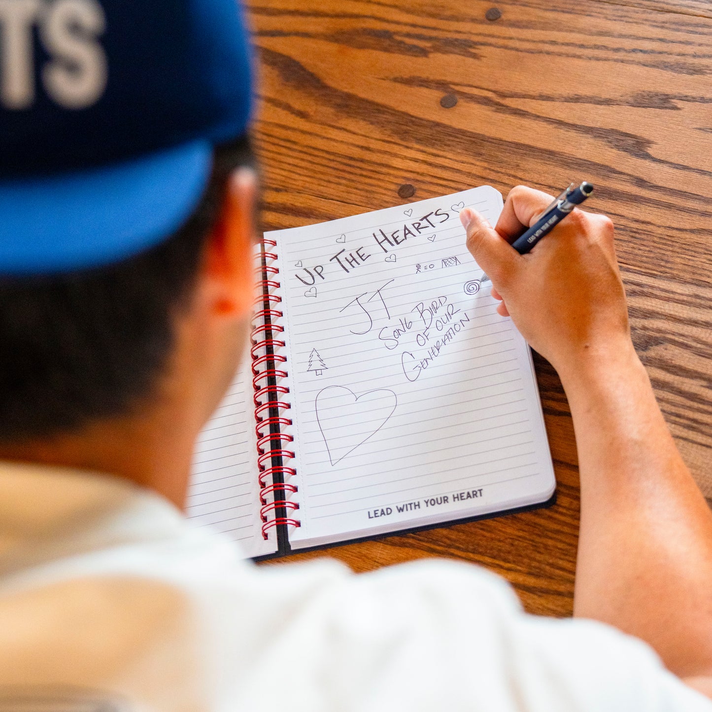 Portland Hearts of Pine Notebook + Pen