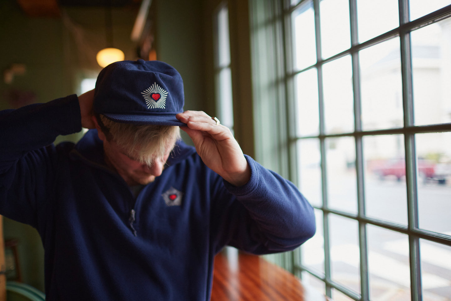Dirigo Heart Corduroy Hat