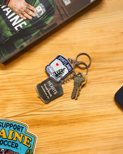 Good Stock Hearts of Pine Key Chain