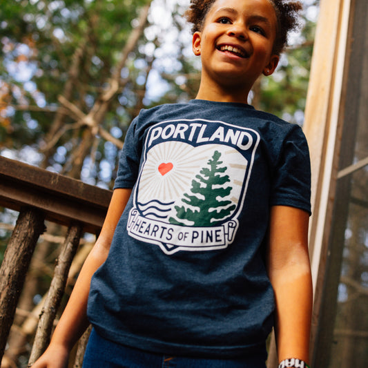 Hearts Crest T-Shirt (Youth)