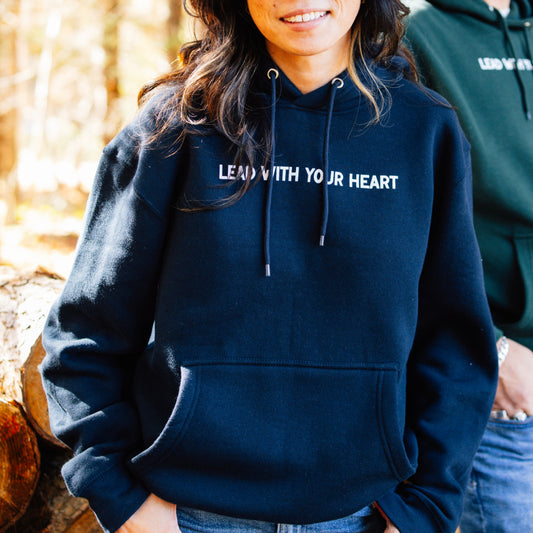 Lead with your Heart Hoodie (Unisex)