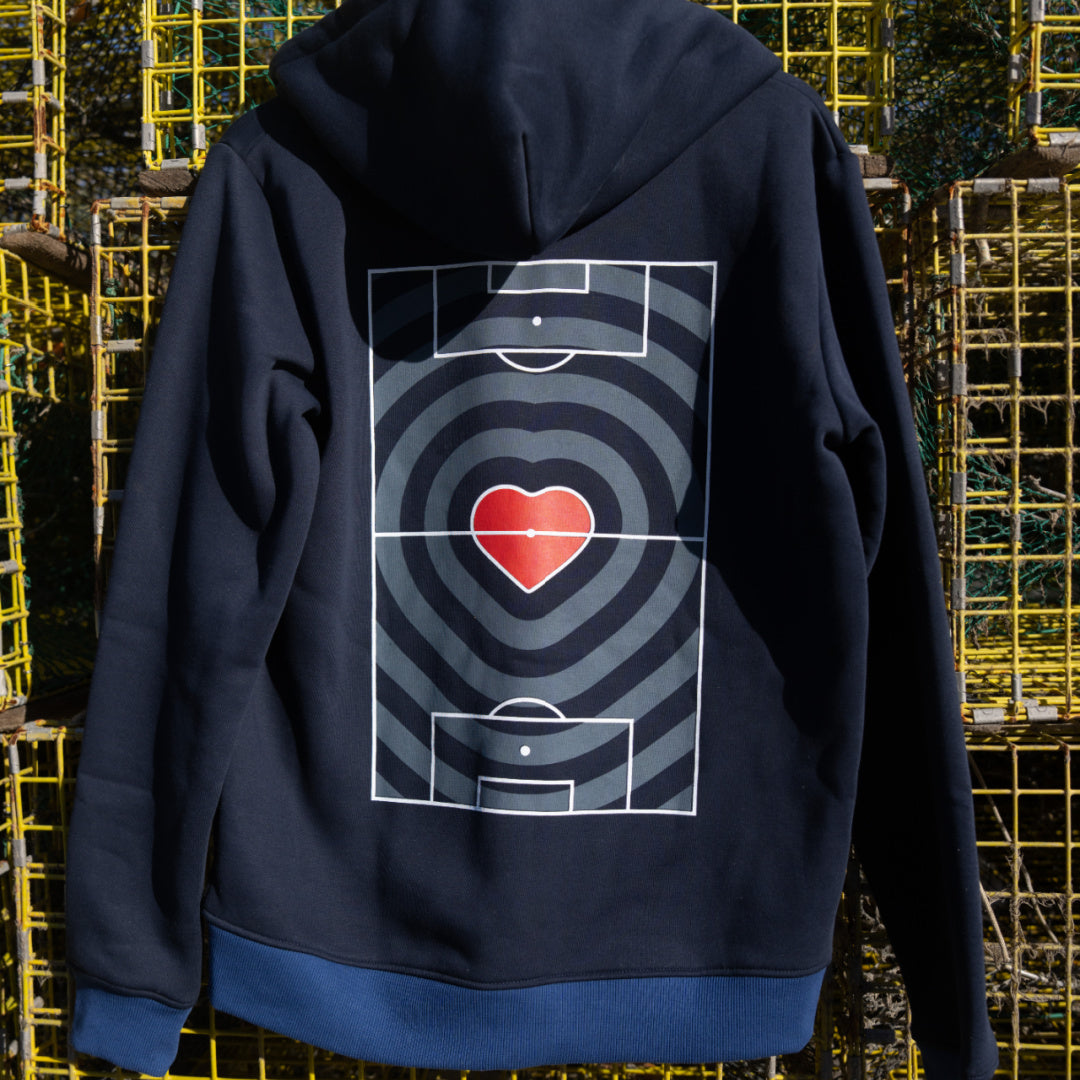 Hearts Pitch Full-Zip Hoodie