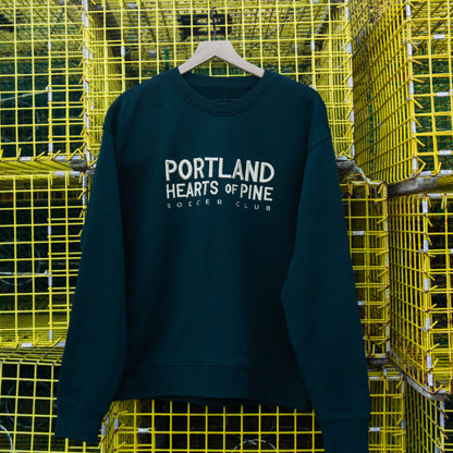 Portland Hearts of Pine Embroidered Crewneck
