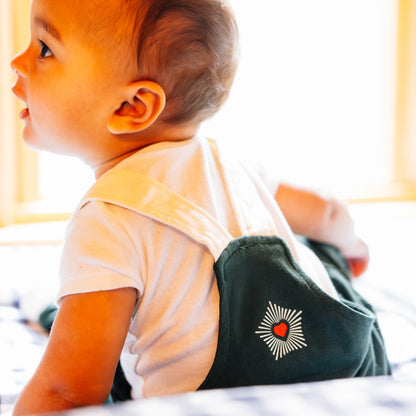 Hearts Baby Overalls (Infant)