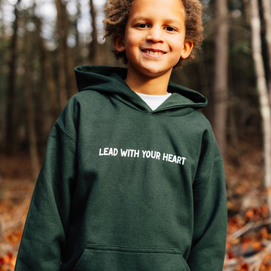 Lead with your Heart Hoodie (Youth)