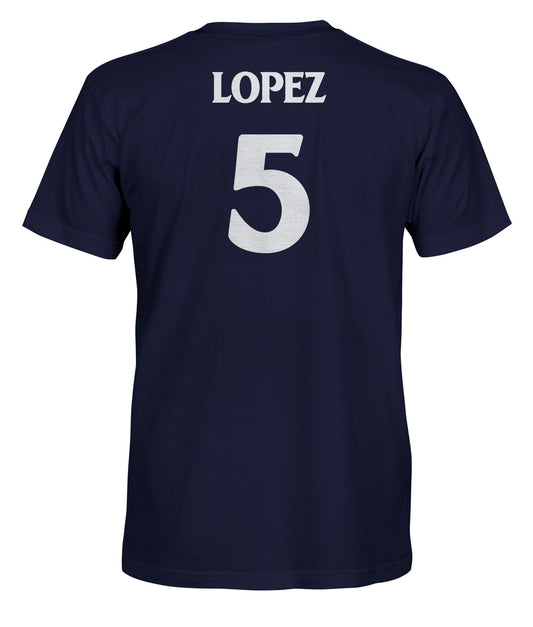 Customized Lopez #5 Player Shirt