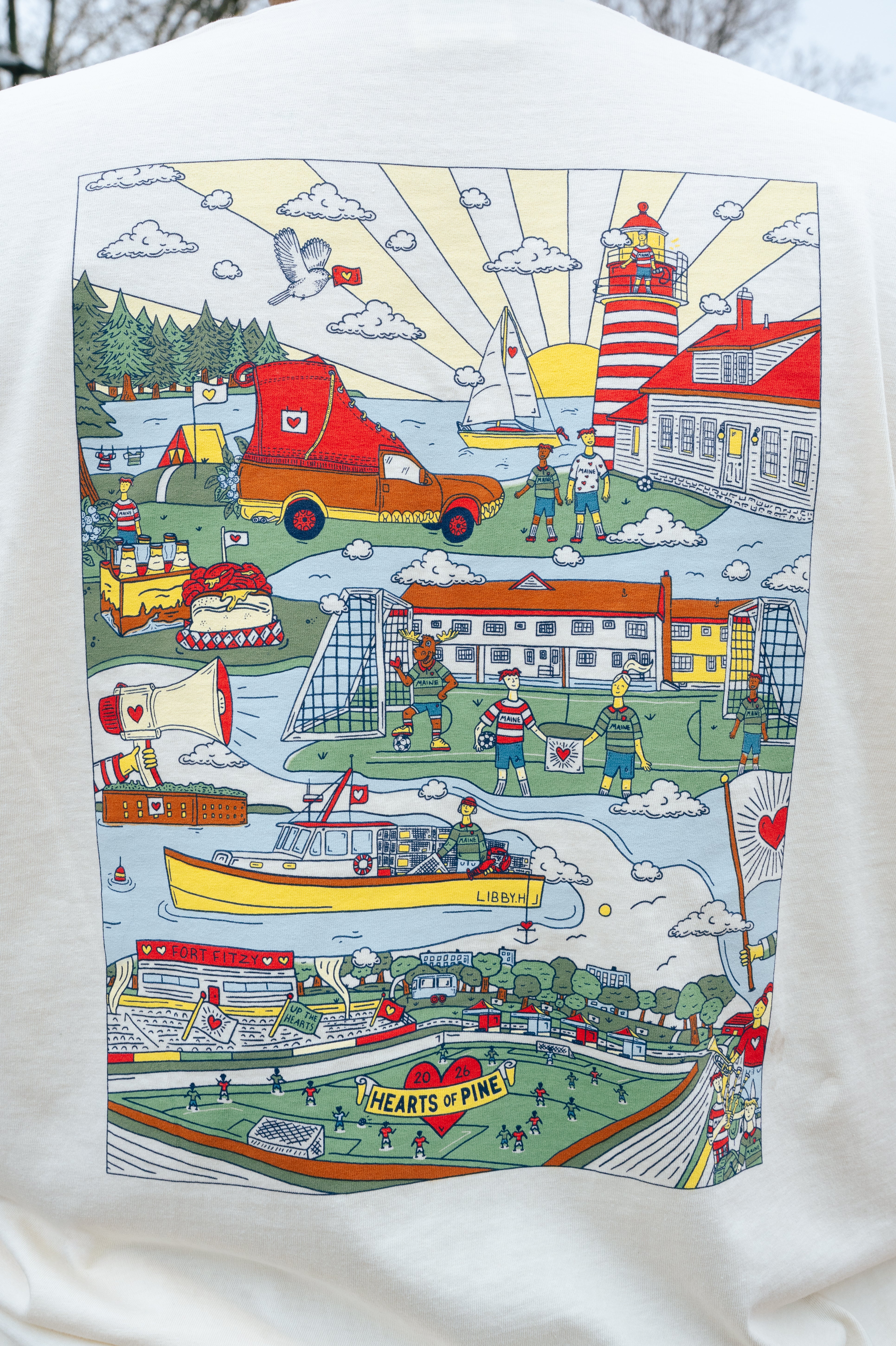 Season Two T-shirt – Hearts of Pine SC
