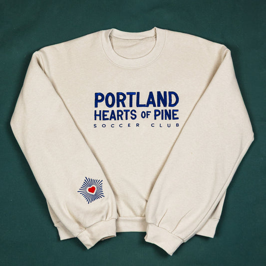 Portland Embroidered Crewneck