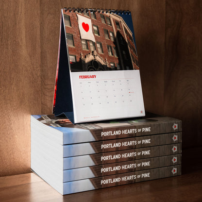 2026 Calendar and The Portland Hearts of Pine Book Bundle
