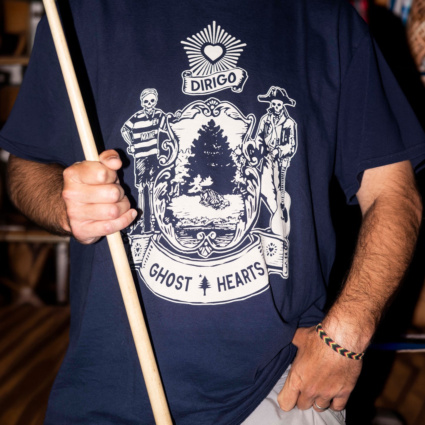 Ghost X Hearts T-shirt