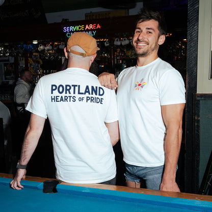 2026 Hearts of Pride Rainbow Dirigo Heart T-Shirt