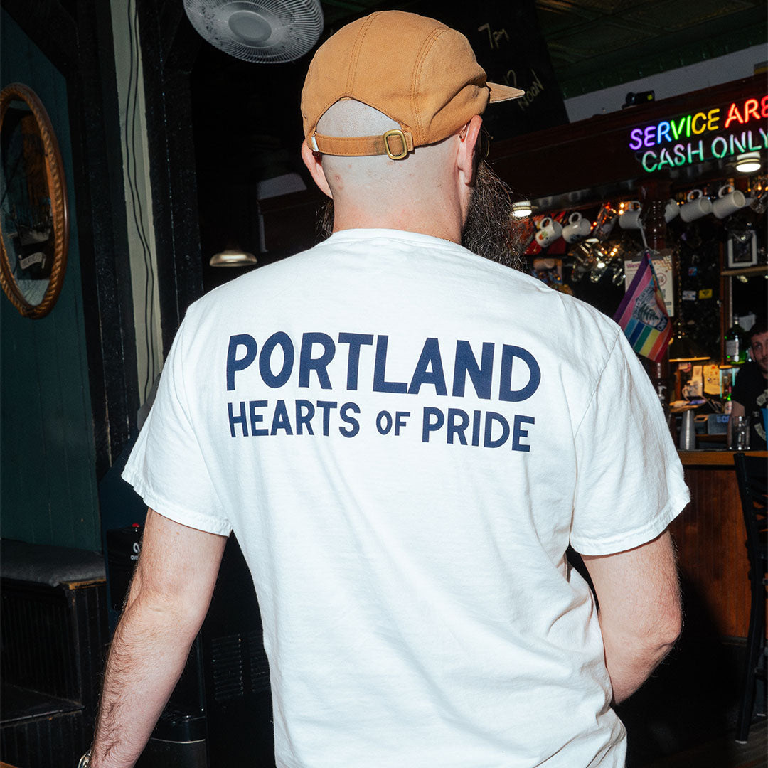 2026 Hearts of Pride Rainbow Dirigo Heart T-Shirt