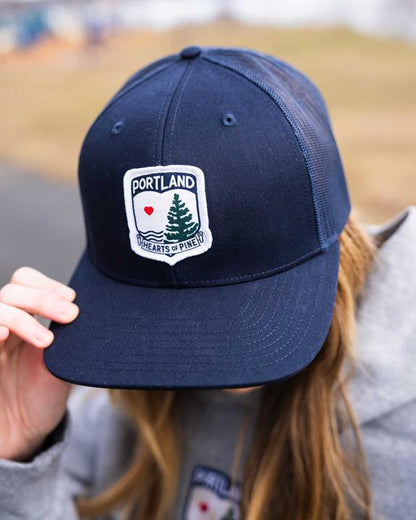 Hearts Crest Trucker Hat