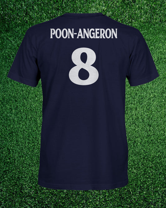 Customized Poon-Angeron #8 Player Shirt