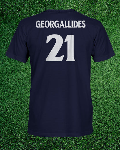 Customized Georgallides #21 Player Shirt