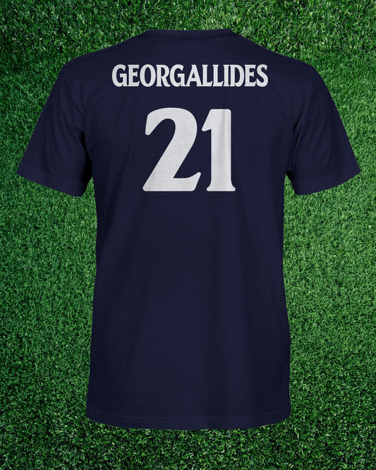 Customized Georgallides #21 Player Shirt