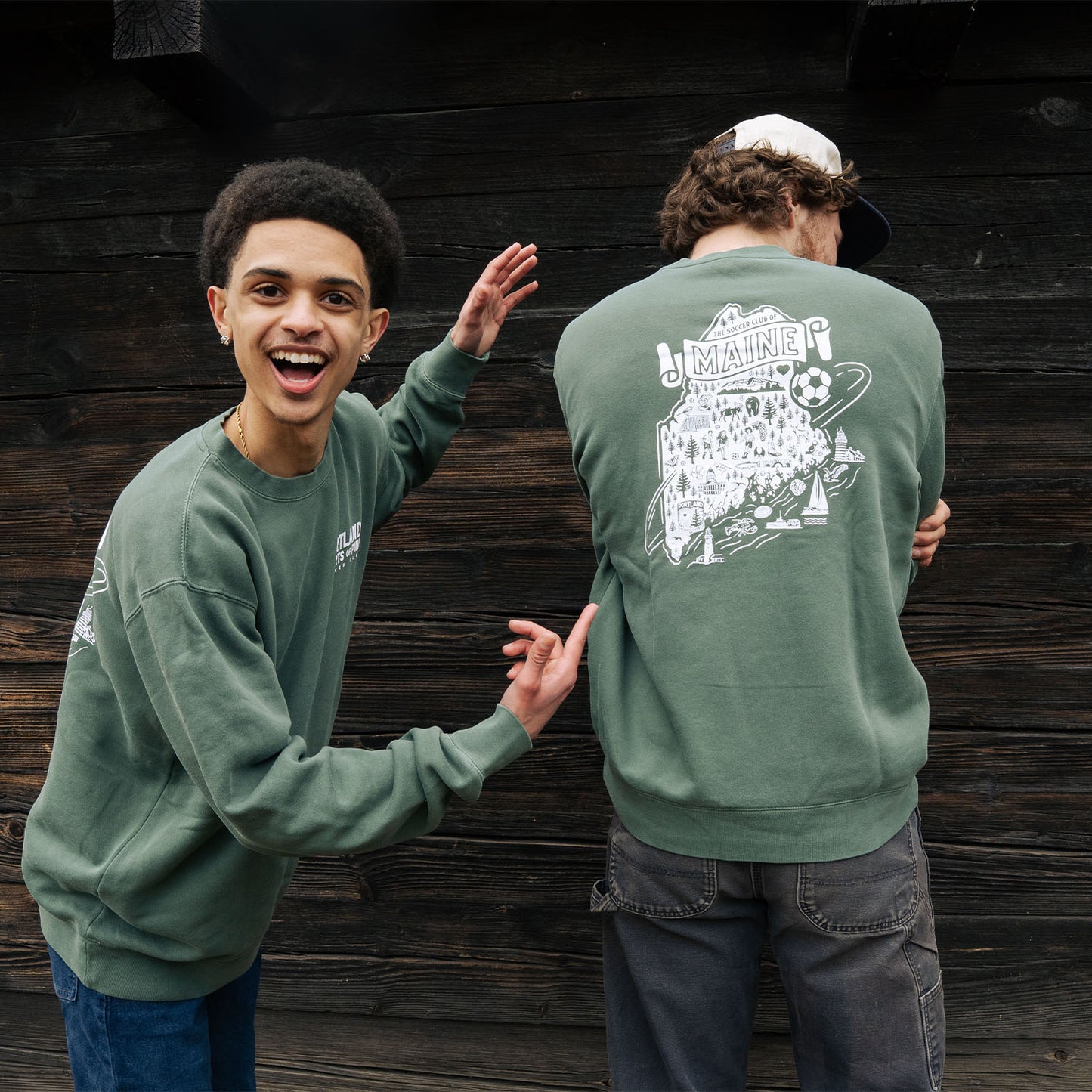 The Soccer Club of Maine Crewneck