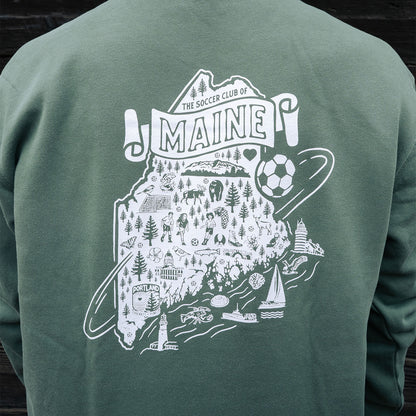 The Soccer Club of Maine Crewneck