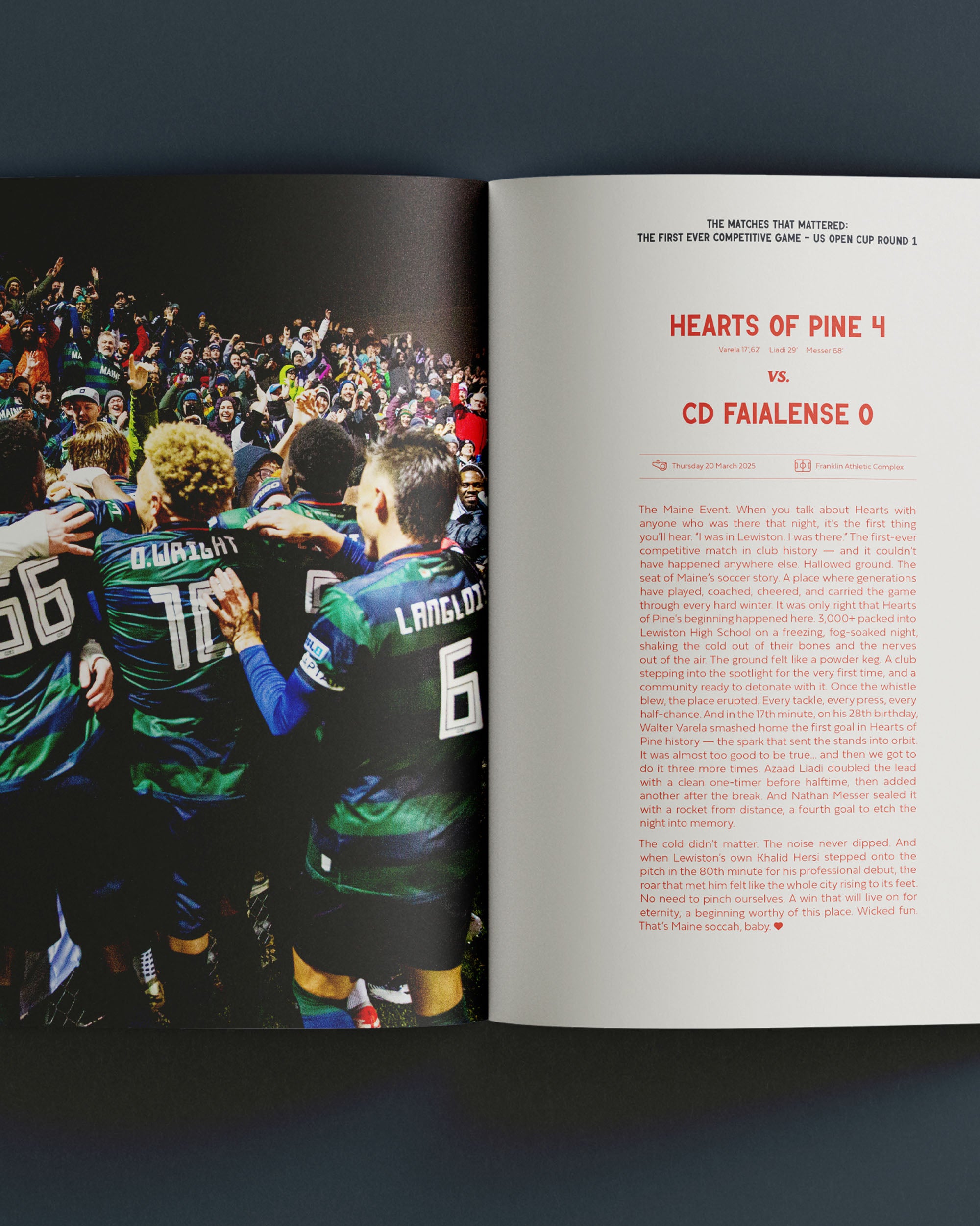 The Portland Hearts of Pine Book – Hearts of Pine SC