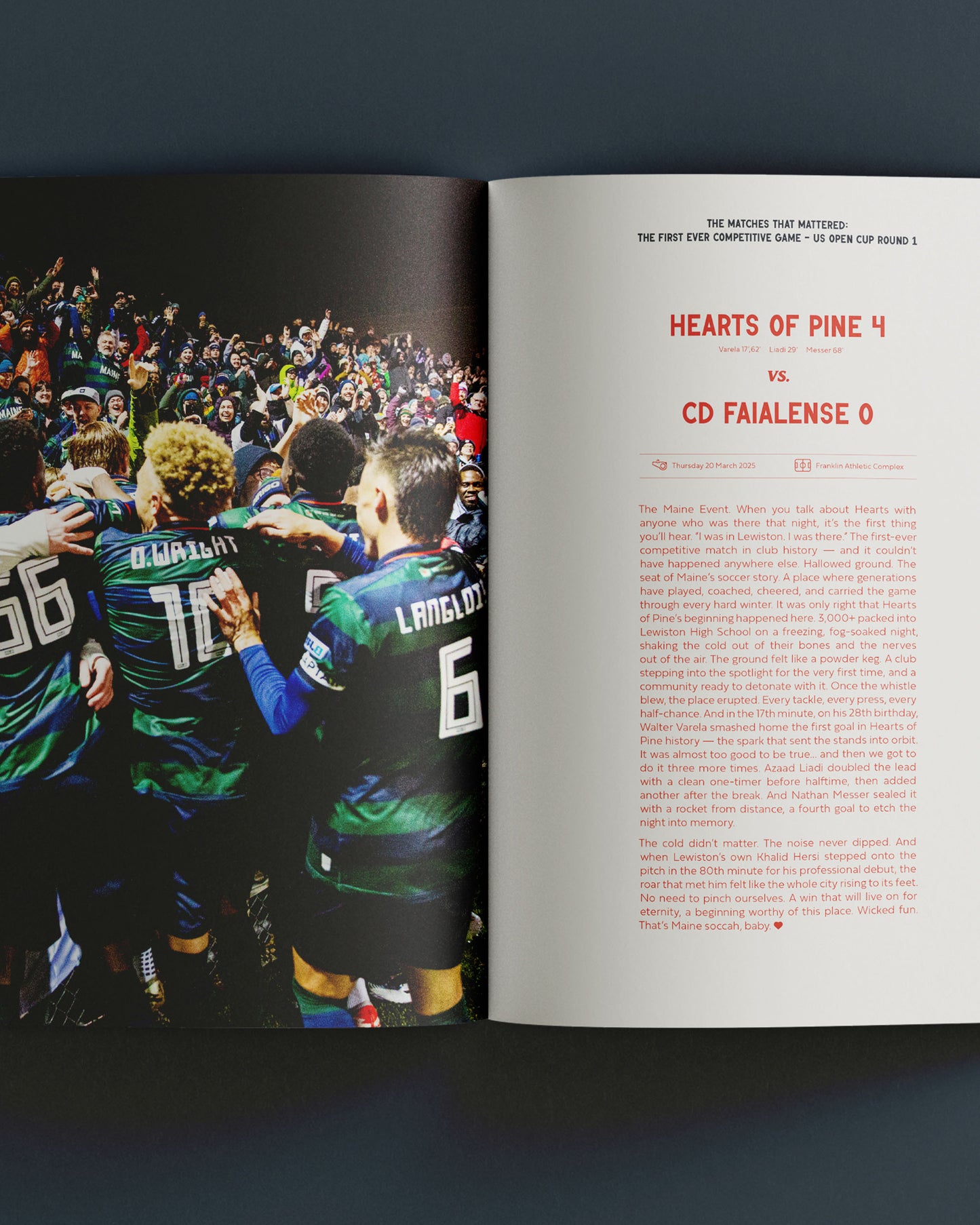 The Portland Hearts of Pine Book