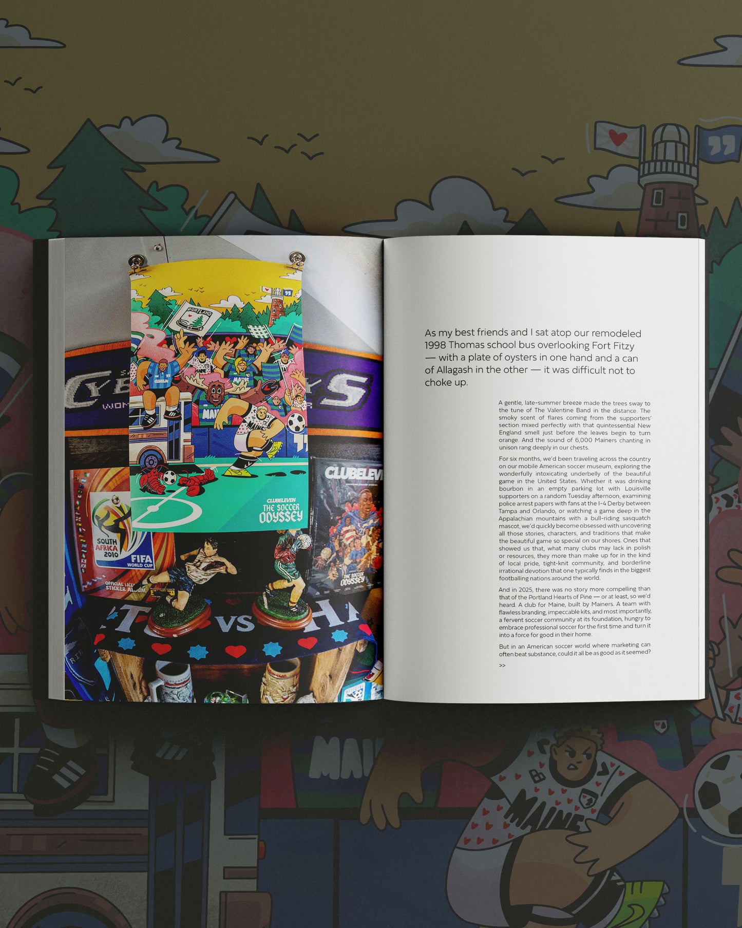 The Portland Hearts of Pine Book